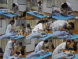 济南神康医院心肺复苏竞赛现场